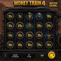 BillyBets - Money Train 4 Slot von Relax Gaming